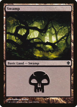 Swamp (348) [Commander 2013] | Mindsight Gaming