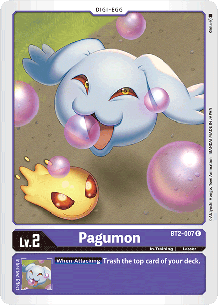 Pagumon [BT2-007] [Release Special Booster Ver.1.0] | Mindsight Gaming