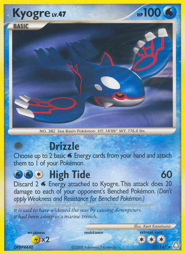 Kyogre (32/146) [Diamond & Pearl: Legends Awakened] | Mindsight Gaming