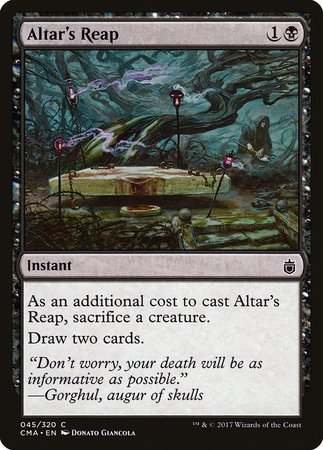 Altar's Reap [Commander Anthology] | Mindsight Gaming