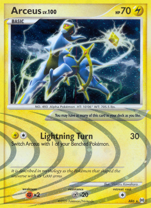 Arceus (AR6) [Platinum: Arceus] | Mindsight Gaming