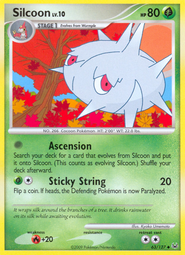 Silcoon (63/127) [Platinum: Base Set] | Mindsight Gaming