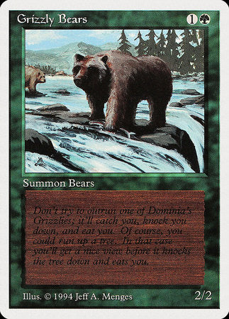 Grizzly Bears [Summer Magic / Edgar] | Mindsight Gaming