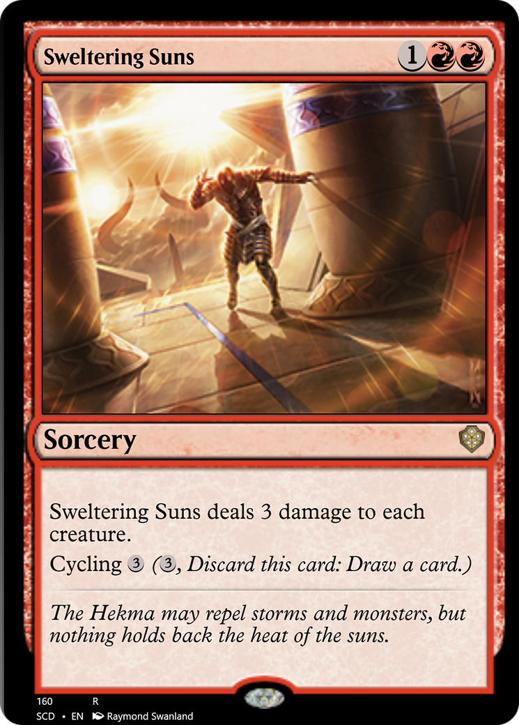 Sweltering Suns [Starter Commander Decks] | Mindsight Gaming