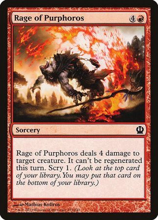 Rage of Purphoros [Theros] | Mindsight Gaming