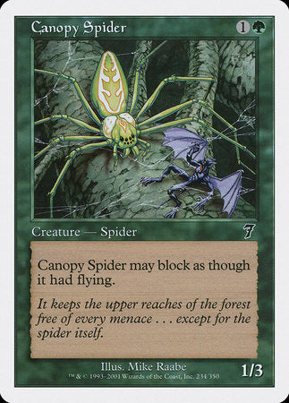 Canopy Spider [Seventh Edition] | Mindsight Gaming