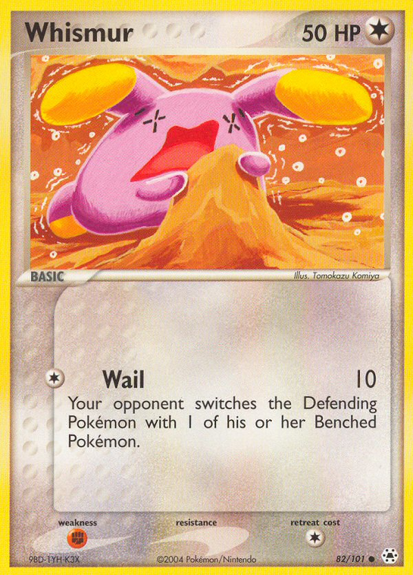 Whismur (82/101) [EX: Hidden Legends] | Mindsight Gaming