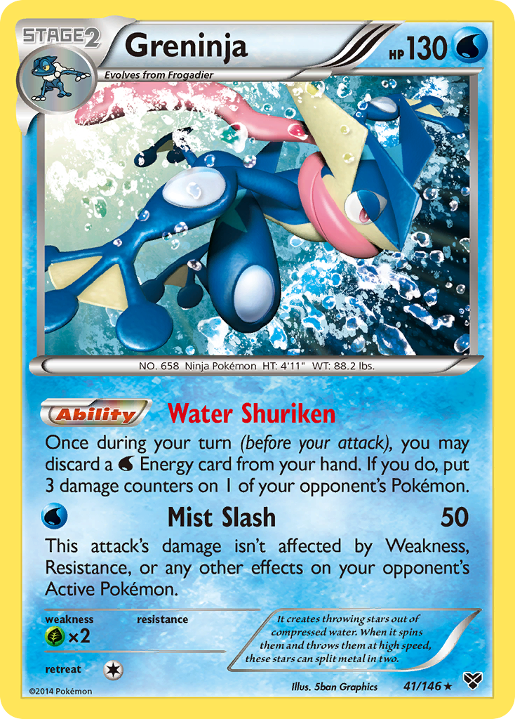 Greninja (41/146) [XY: Base Set] | Mindsight Gaming