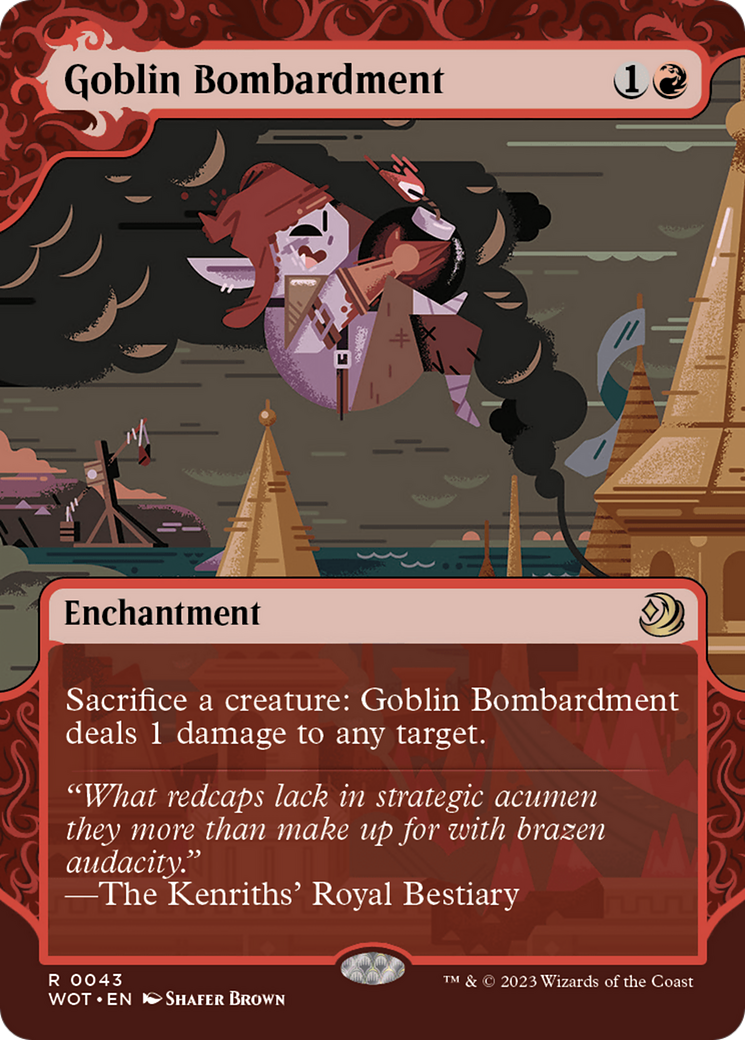 Goblin Bombardment [Wilds of Eldraine: Enchanting Tales] | Mindsight Gaming