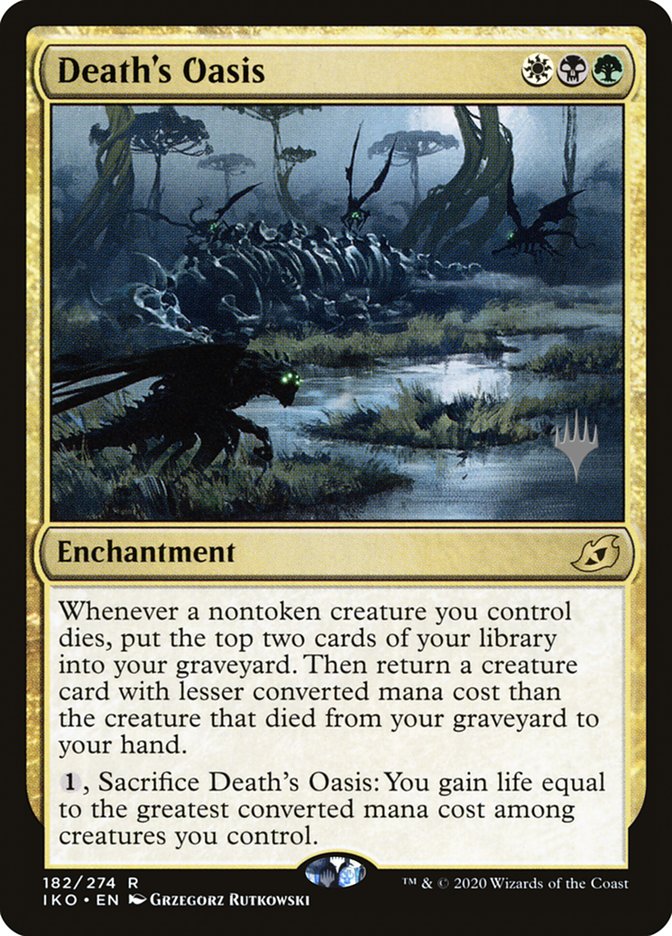 Death's Oasis (Promo Pack) [Ikoria: Lair of Behemoths Promos] | Mindsight Gaming