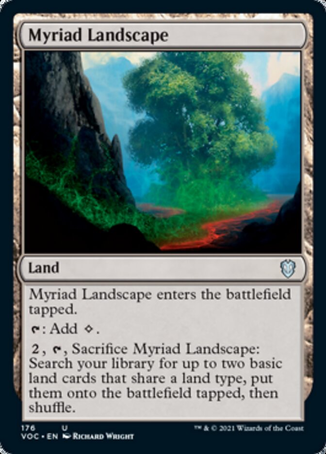 Myriad Landscape [Innistrad: Crimson Vow Commander] | Mindsight Gaming