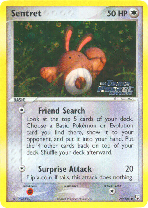 Sentret (75/109) (Stamped) [EX: Team Rocket Returns] | Mindsight Gaming