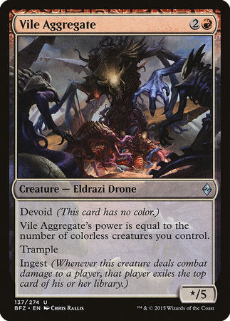 Vile Aggregate [Battle for Zendikar] | Mindsight Gaming