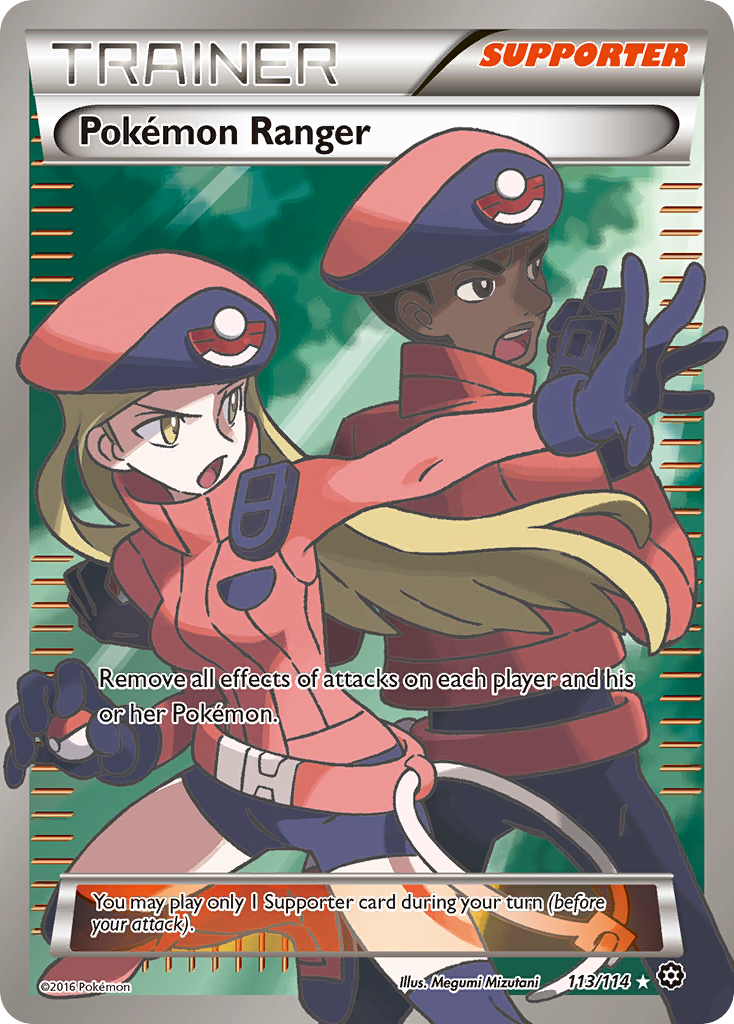 Pokemon Ranger (113/114) [XY: Steam Siege] | Mindsight Gaming