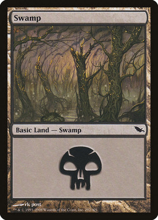 Swamp (292) [Shadowmoor] | Mindsight Gaming