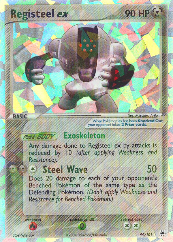 Registeel ex (99/101) [EX: Hidden Legends] | Mindsight Gaming