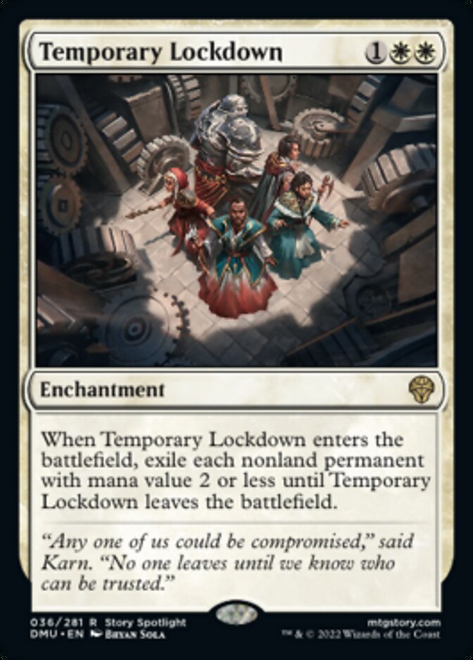 Temporary Lockdown [Dominaria United] | Mindsight Gaming