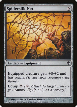 Spidersilk Net [Zendikar] | Mindsight Gaming