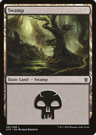 Swamp (261) [Khans of Tarkir] | Mindsight Gaming