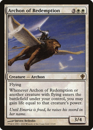 Archon of Redemption [Worldwake] | Mindsight Gaming