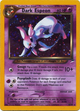 Dark Espeon (4/105) [Neo Destiny Unlimited] | Mindsight Gaming