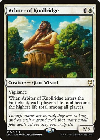 Arbiter of Knollridge [Commander Anthology Volume II] | Mindsight Gaming