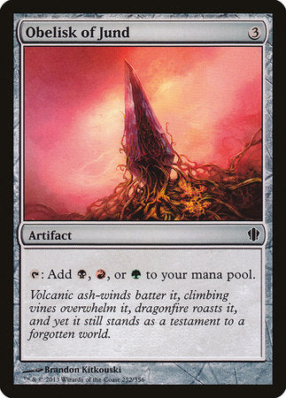 Obelisk of Jund [Commander 2013] | Mindsight Gaming