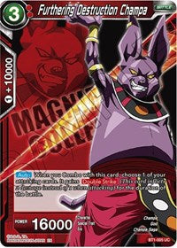 Furthering Destruction Champa [BT1-005] | Mindsight Gaming