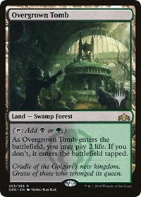 Overgrown Tomb [Promo Pack: Throne of Eldraine] | Mindsight Gaming