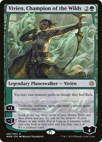 Vivien, Champion of the Wilds [Promo Pack: Throne of Eldraine] | Mindsight Gaming