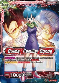 Bulma // Bulma, Familial Bonds [BT8-001] | Mindsight Gaming