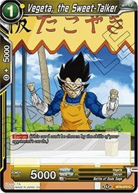 Vegeta, the Sweet-Talker [BT8-072] | Mindsight Gaming