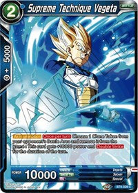 Supreme Technique Vegeta [BT8-029] | Mindsight Gaming