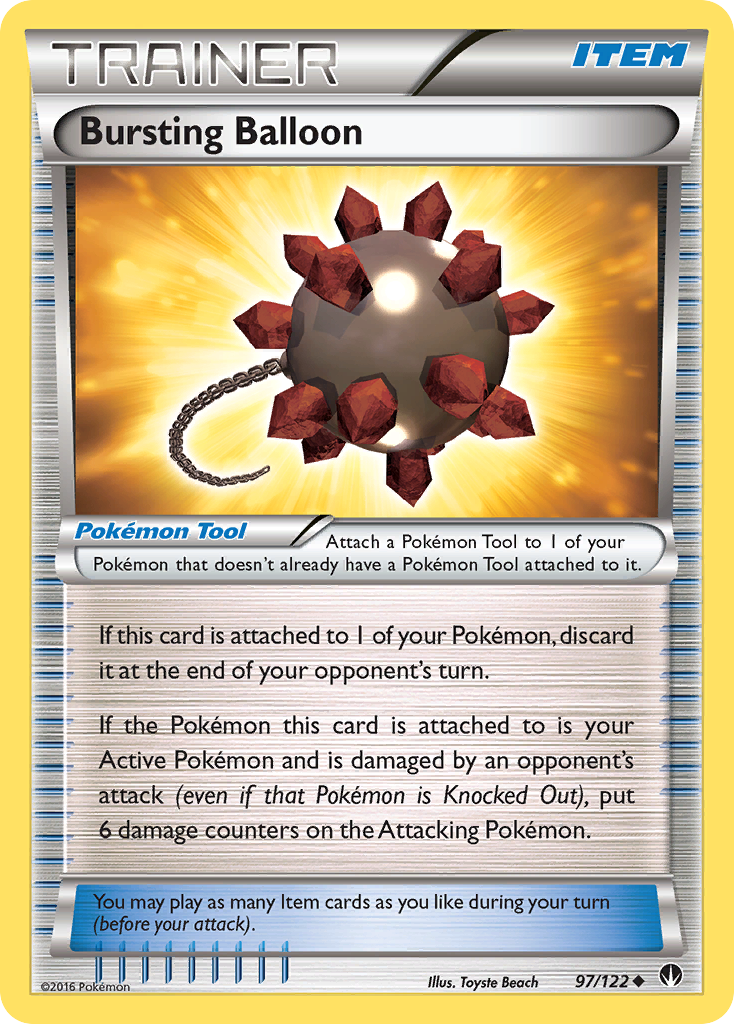 Bursting Balloon (97/122) [XY: BREAKpoint] | Mindsight Gaming