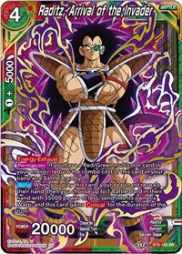 Raditz, Arrival of the Invader [BT8-105] | Mindsight Gaming