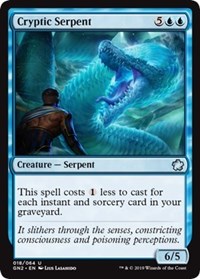 Cryptic Serpent [Magic Game Night 2019] | Mindsight Gaming