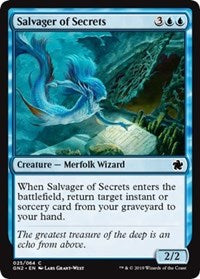 Salvager of Secrets [Magic Game Night 2019] | Mindsight Gaming