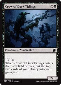 Crow of Dark Tidings [Magic Game Night 2019] | Mindsight Gaming