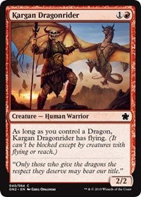 Kargan Dragonrider [Magic Game Night 2019] | Mindsight Gaming