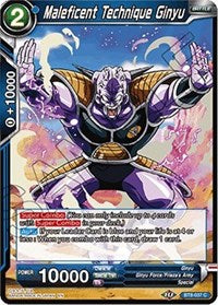 Maleficent Technique Ginyu [BT8-037] | Mindsight Gaming