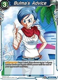 Bulma's Advice [BT8-042] | Mindsight Gaming