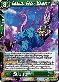 Beerus, Godly Majesty [BT8-053] | Mindsight Gaming