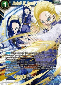 Android 18, Speedy Substitution (SPR) [BT8-033] | Mindsight Gaming