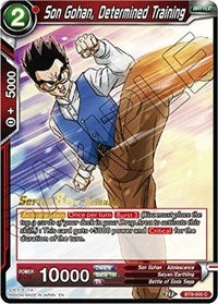 Son Gohan, Determined Training (Malicious Machinations) [BT8-005_PR] | Mindsight Gaming