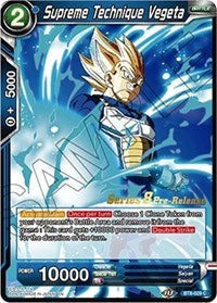 Supreme Technique Vegeta (Malicious Machinations) [BT8-029_PR] | Mindsight Gaming