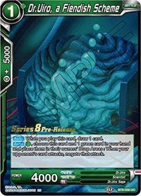 Dr.Uiro, a Fiendish Scheme (Malicious Machinations) [BT8-056_PR] | Mindsight Gaming