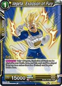 Vegeta, Explosion of Fury (Malicious Machinations) [BT8-071_PR] | Mindsight Gaming