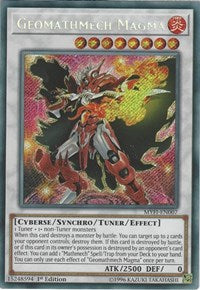 Geomathmech Magma [MYFI-EN007] Secret Rare | Mindsight Gaming