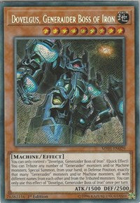 Dovelgus, Generaider Boss of Iron [MYFI-EN029] Secret Rare | Mindsight Gaming