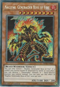 Naglfar, Generaider Boss of Fire [MYFI-EN030] Secret Rare | Mindsight Gaming